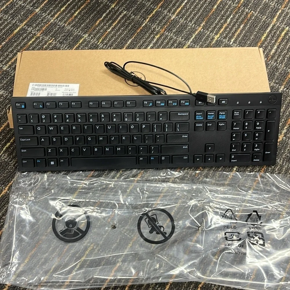 Dell Keyboard KB216-BK-US (New)
